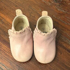 Little love bug Pink Leather Kids boots